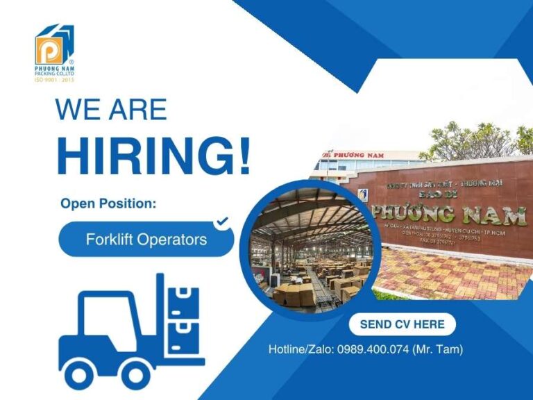 WE ARE HIRING: 02 FORKLIFT OPERATORS