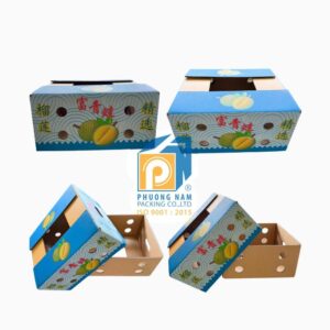 Corrugated cartons for Durian fruit